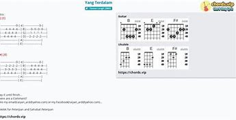 Chord Ukulele Yang Terdalam